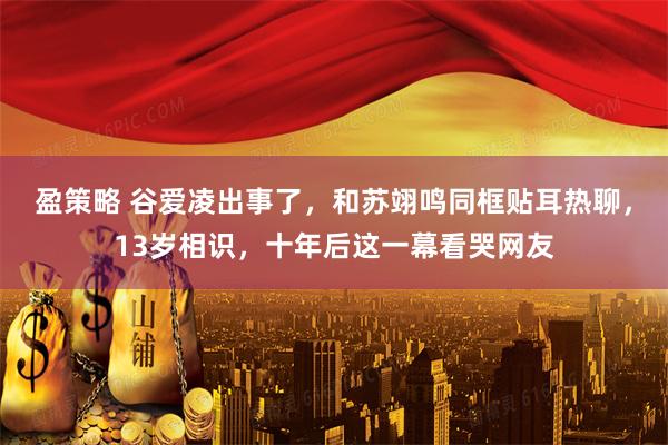 盈策略 谷爱凌出事了，和苏翊鸣同框贴耳热聊，13岁相识，十年后这一幕看哭网友
